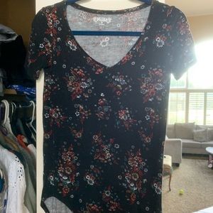 Super Soft&Stretchy FloralColorful YogaTop : Smoke F R e e